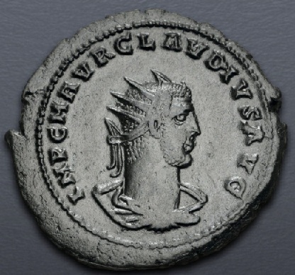 Claudius II Gothicus,  268-269 CE    (Smyrna mint, 1st emission - Antoninianus) 